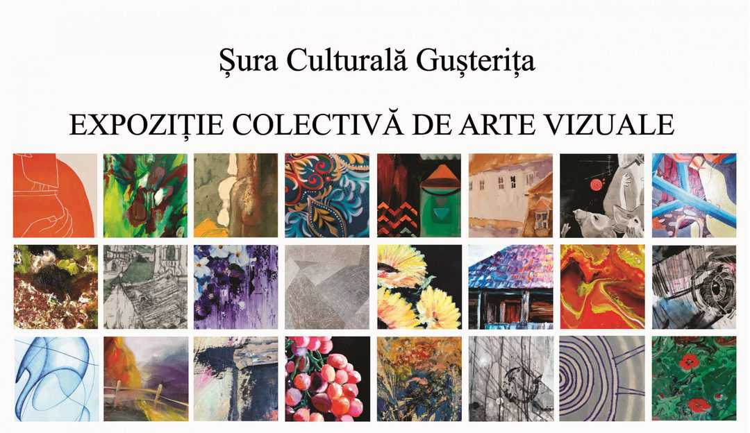 Expoziție de arte vizuale la Șura Culturală Gușterița - Tablourile pot fi cumpărate