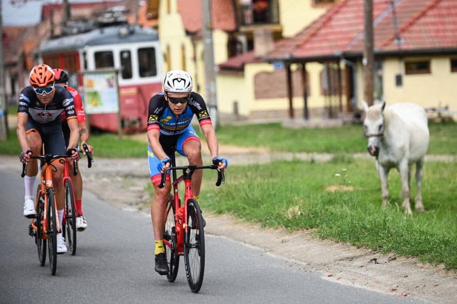 turul ciclist al sibiului - aleotti celebrează prima victorie ca profesionist la păltiniș