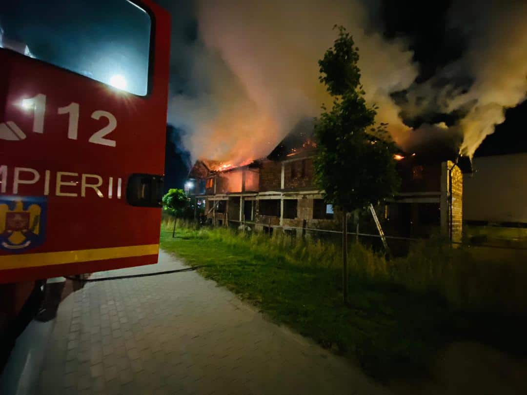 casa care a luat foc pe doamna stanca - a fost incendiată de două ori în acest an