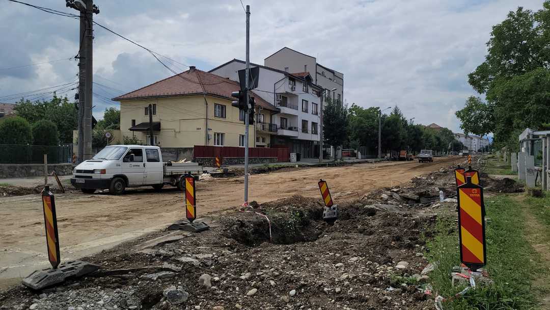 video foto primul tronson din calea dumbrăvii, întârzieri de o lună și jumătate - mai durează până va fi gata