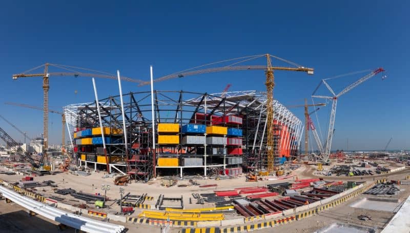 Qatar construiește un stadion care va fi demolat după Cupa Mondială