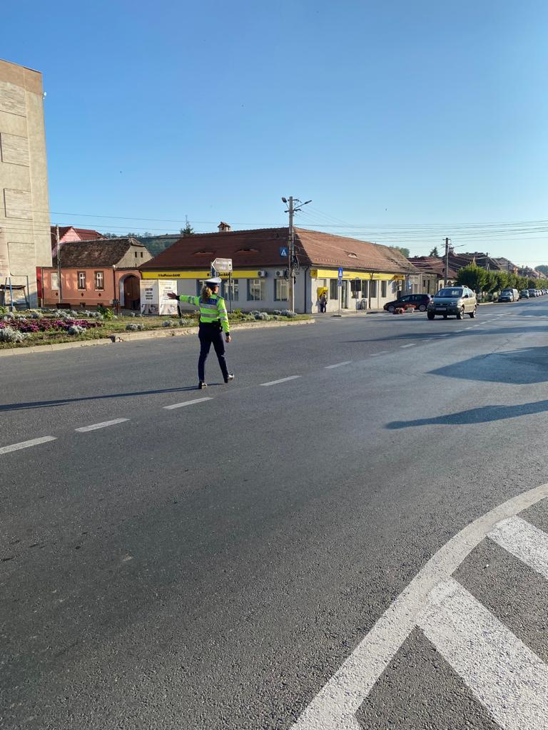 foto video razie de amploare a polițiștilor sibieni