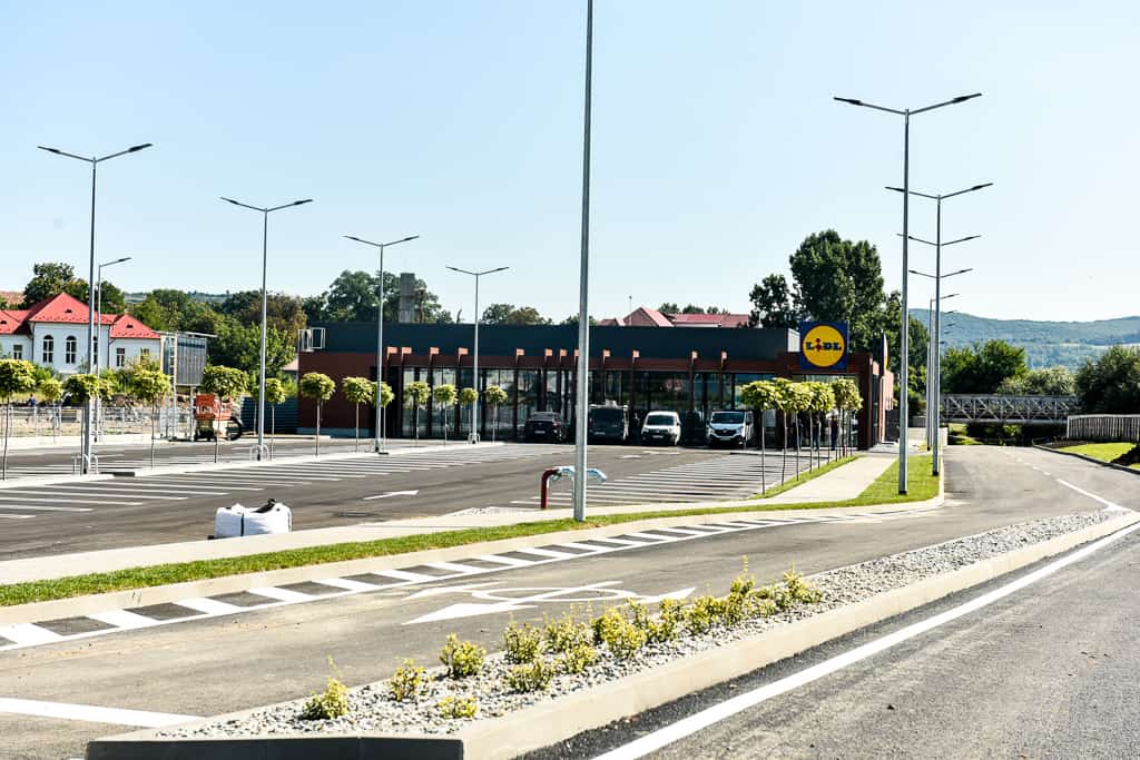 FOTO: Magazinul Lidl de pe Rusciorului, aproape gata - Este construit după un nou concept