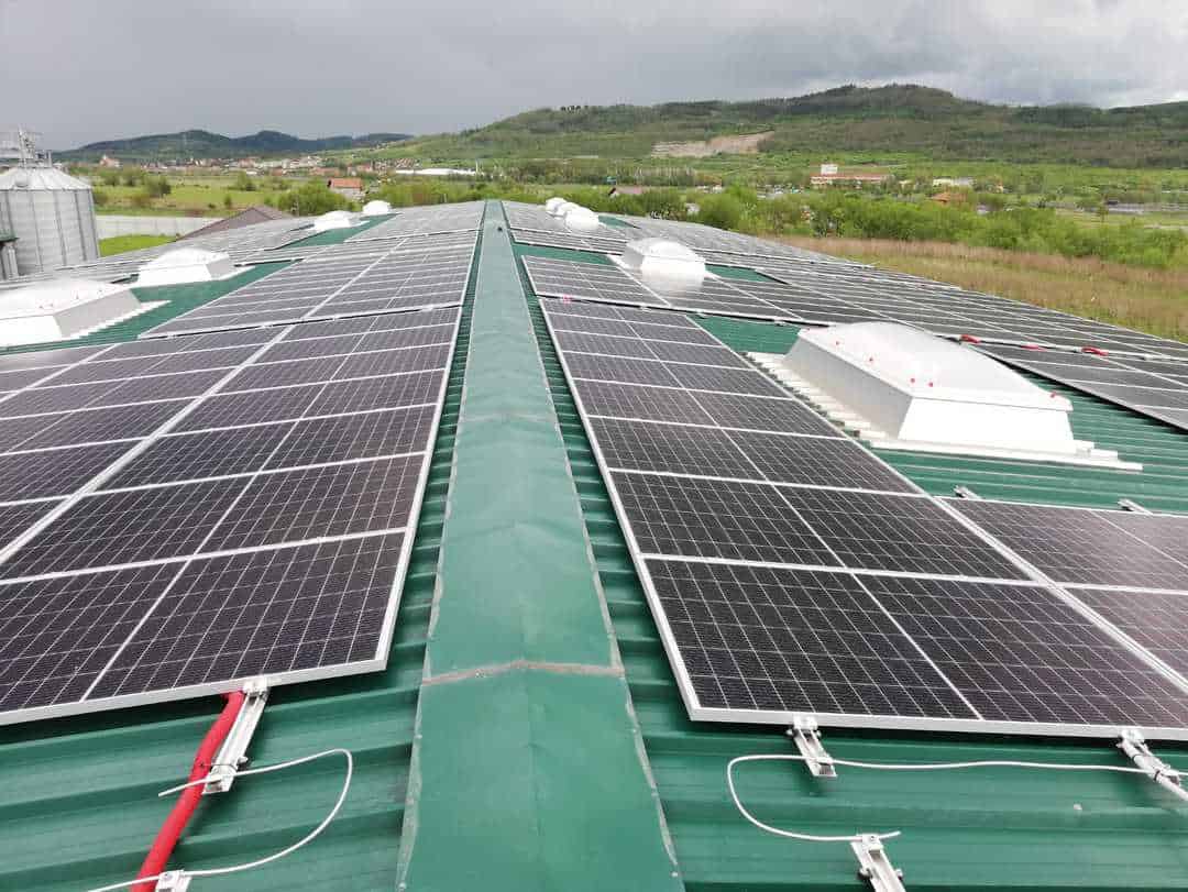 Unul dintre cei mai mari producători de alimente din Sibiu îşi produce singur curentul - Centrală fotovoltaică de 155.000 de euro