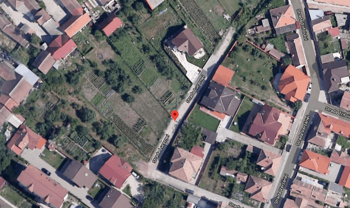 anunț privind vânzarea terenului situat în municipiul sibiu,  strada lucernei nr. 37e