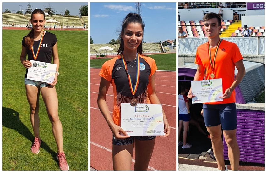 sibiul are trei medaliați la campionatul național de atletism juniori