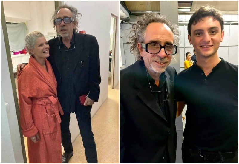 foto: celebrul regizor american tim burton, prezent la sibiu