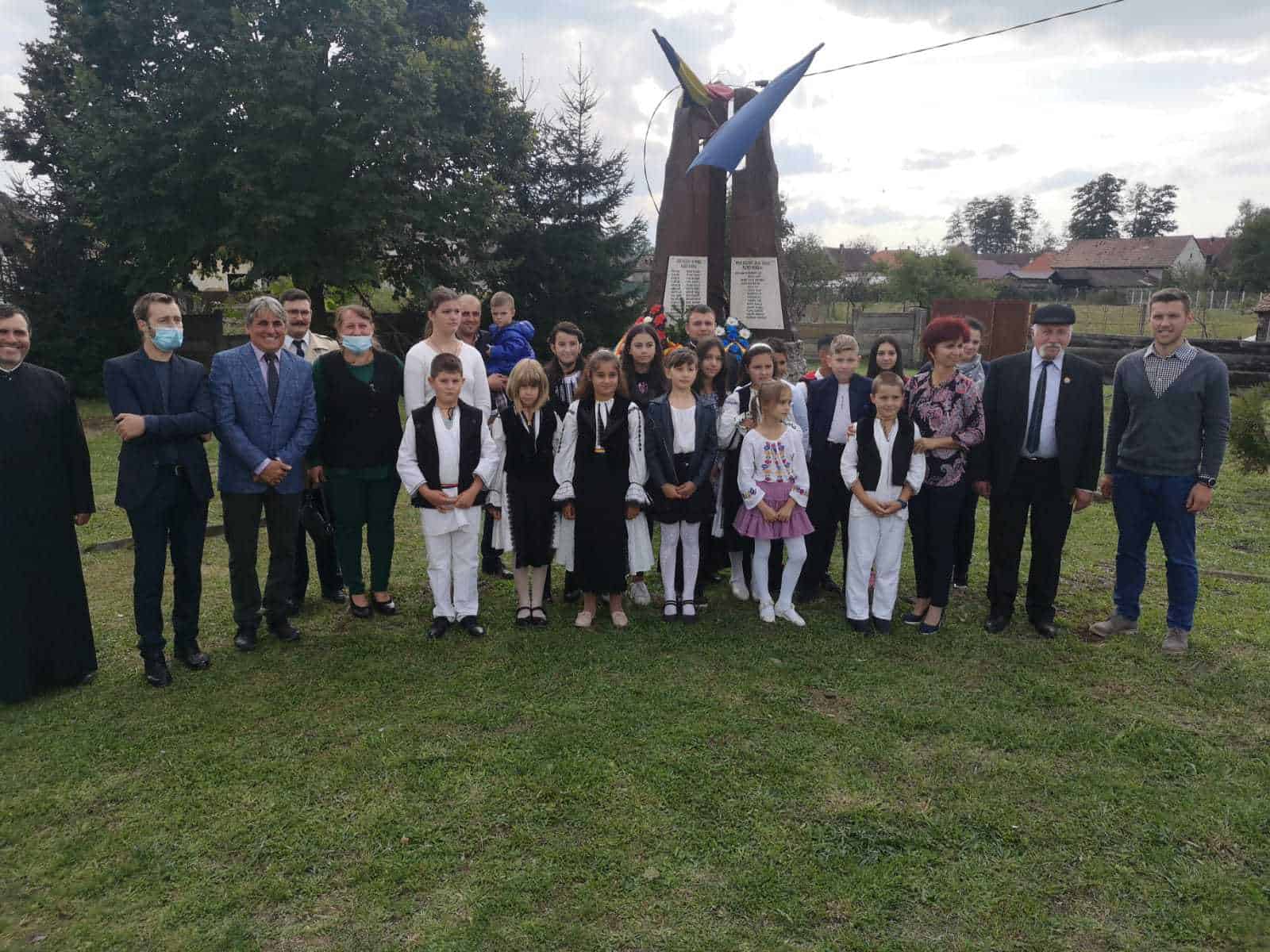 FOTO: Moment emoționant la Porumbacu de Jos - Comemorarea bătăliei din 1916