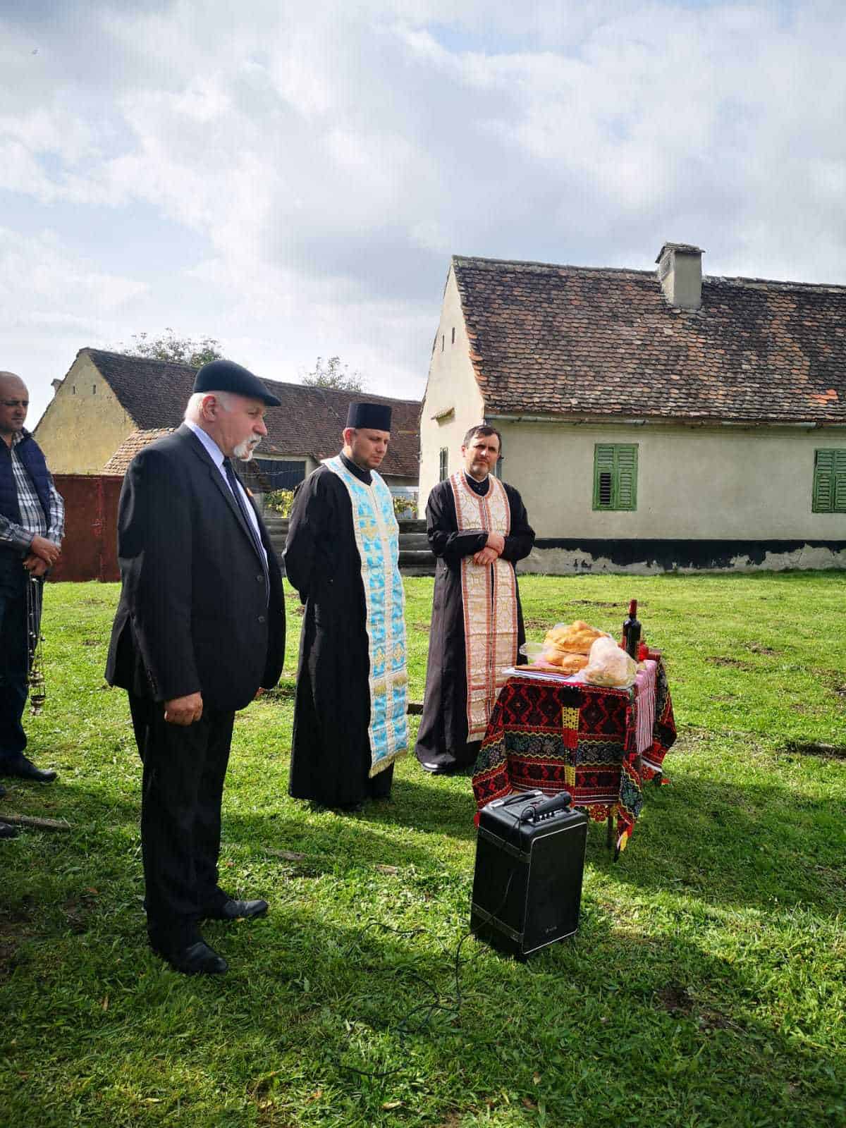 FOTO: Moment emoționant la Porumbacu de Jos - Comemorarea bătăliei din 1916