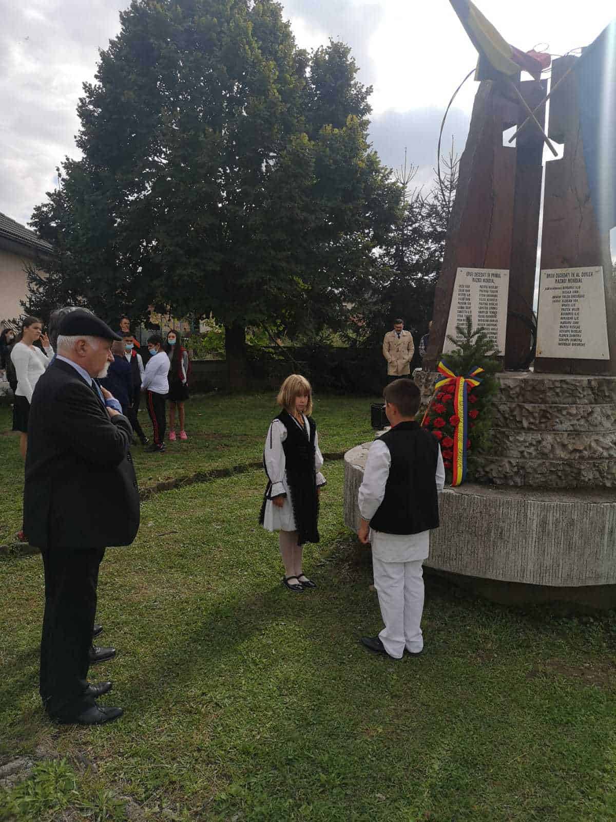 FOTO: Moment emoționant la Porumbacu de Jos - Comemorarea bătăliei din 1916