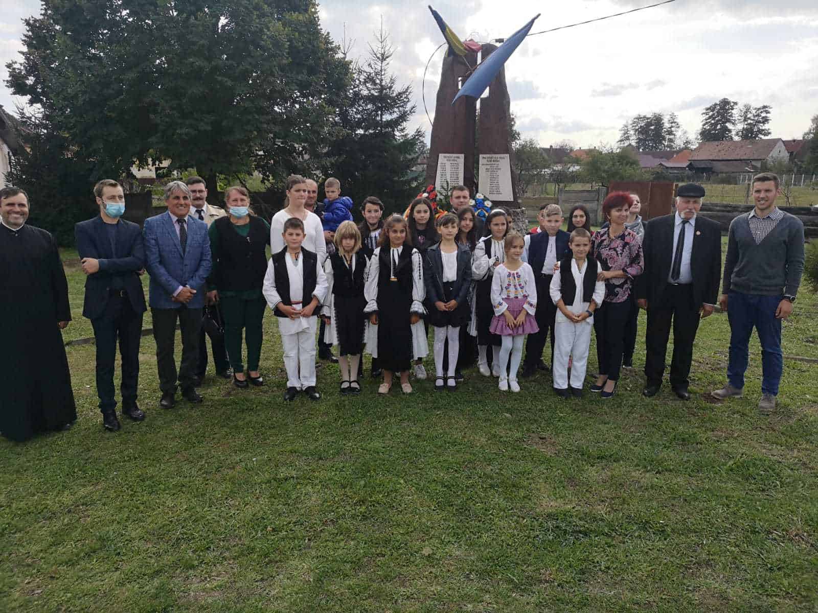 FOTO: Moment emoționant la Porumbacu de Jos - Comemorarea bătăliei din 1916