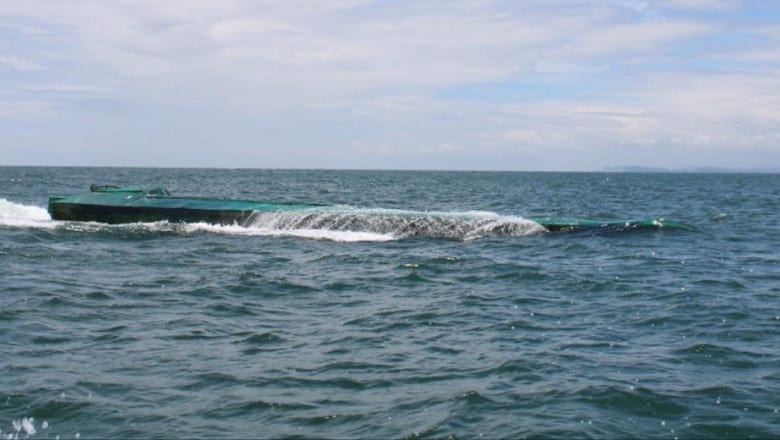 Un submarin cu aproape două tone de cocaină, capturat în Columbia