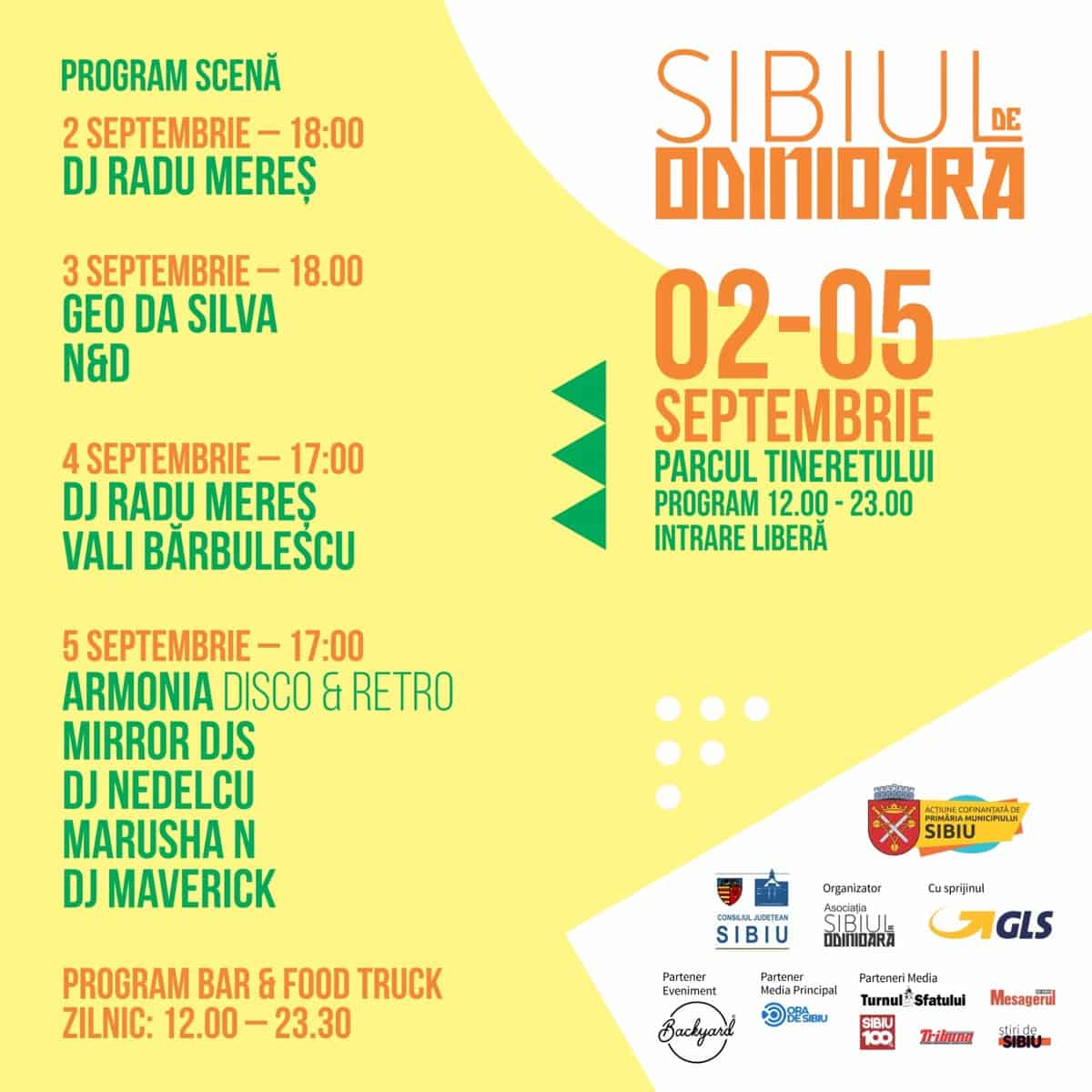 Joi începe Sibiul de Odinioară - Patru zile de distracție în Parcul Tineretului cu concert N&D, disco party și festin culinar