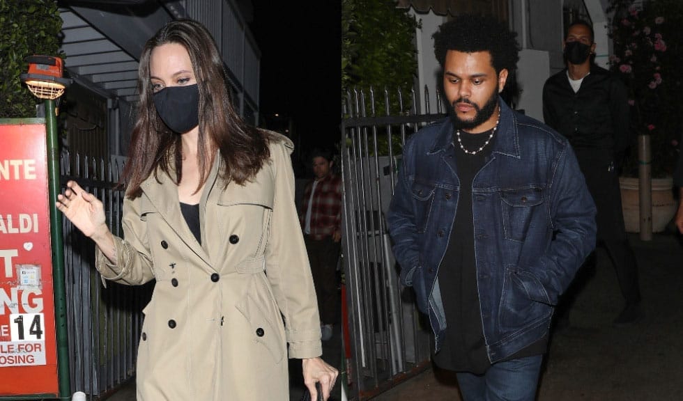 Angelina Jolie și The Weeknd surprinși împreună - Zvonurile spun că ar forma un cuplu