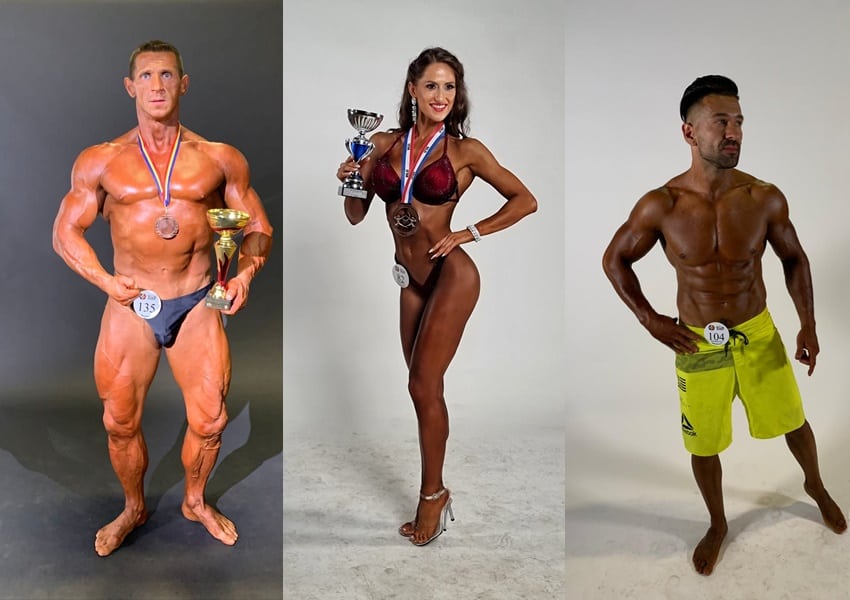 doi polițiști sibieni și o fostă stewardesă, pe podium la campionatul național de culturism și fitness