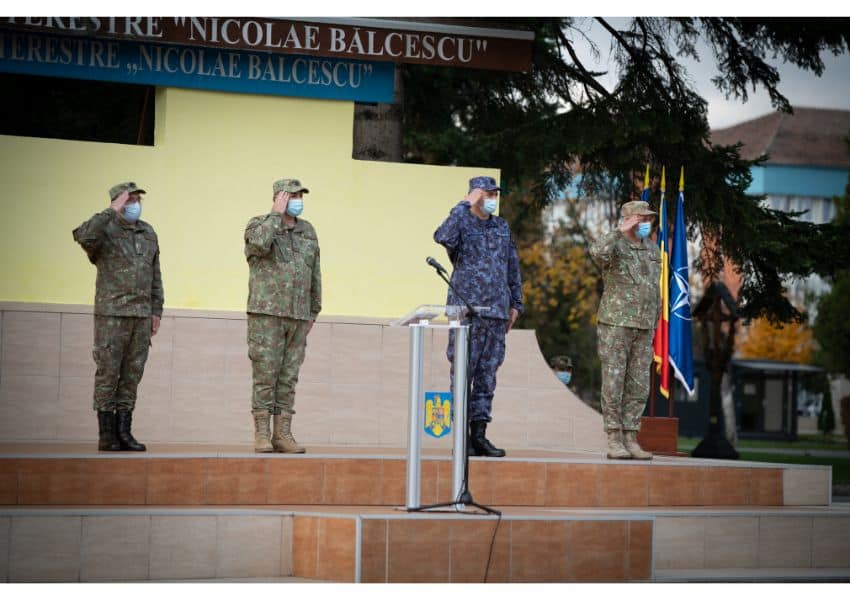 Studenții Academiei Forțelor Terestre „Nicolae Bălcescu” din Sibiu au depus jurământul militar