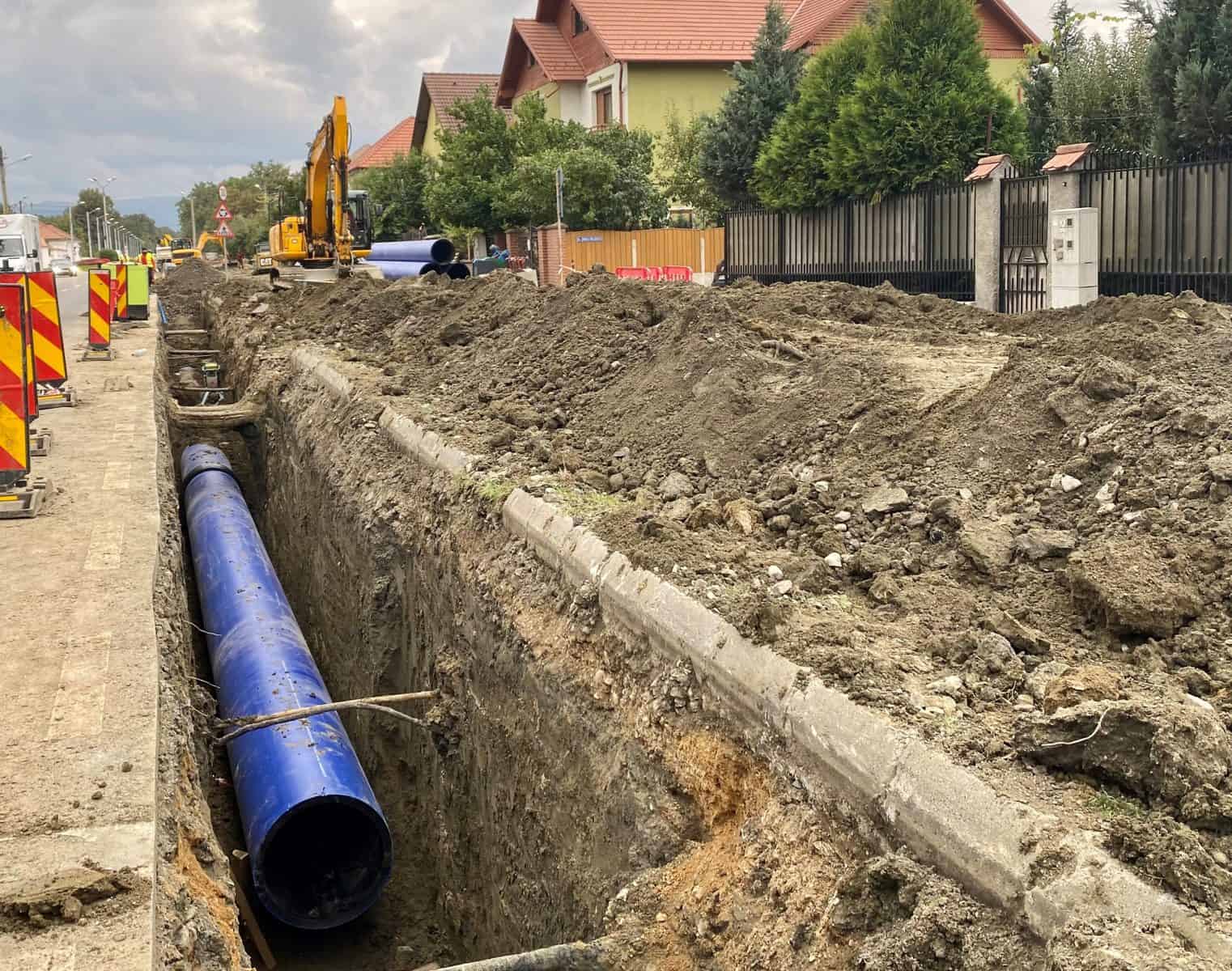 apă canal sibiu sprijină înființarea unui nou parc în orașul sibiu, prin relocarea unei conducte de transport apă potabilă