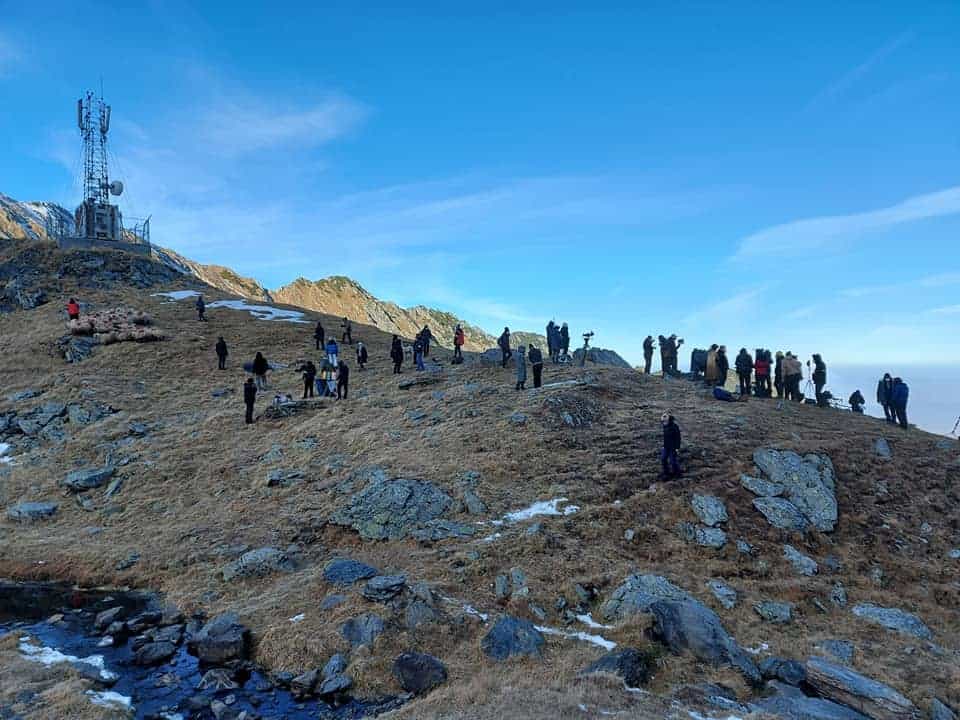 FOTO - Bâlea Lac, platou de filmare pentru “Legenda lui Ochi” cu Willem Dafoe