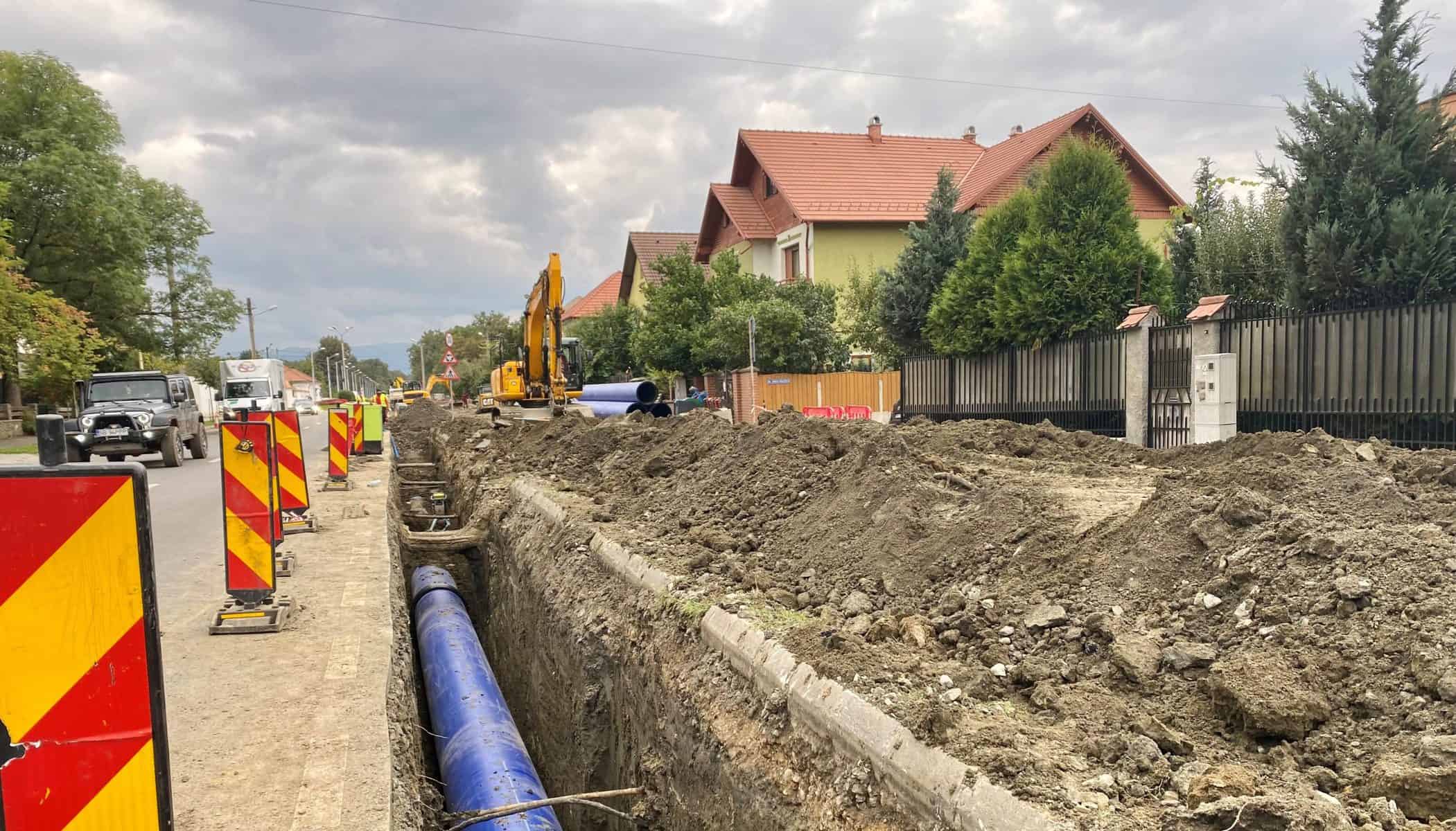 mai multe străzi din sibiu rămân marţi fără apă - se cuplează conducta la noua reţea de pe calea dumbrăvii