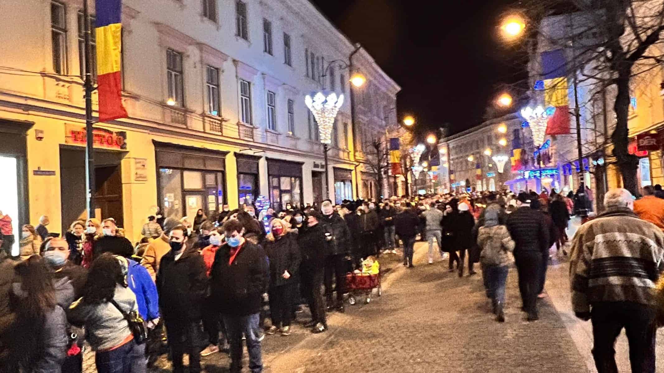 coada la targul de craciun sibiu