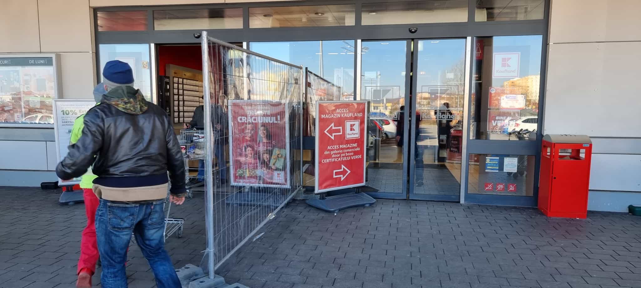 controale la magazinele kaufland din sibiu - gardurile au fost înlăturate