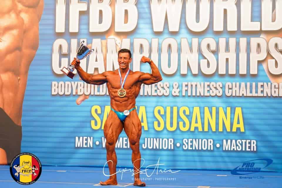 performanță fabuloasă - sibianul marcel manea, medalie de aur la campionatul mondial de culturism (galerie foto)