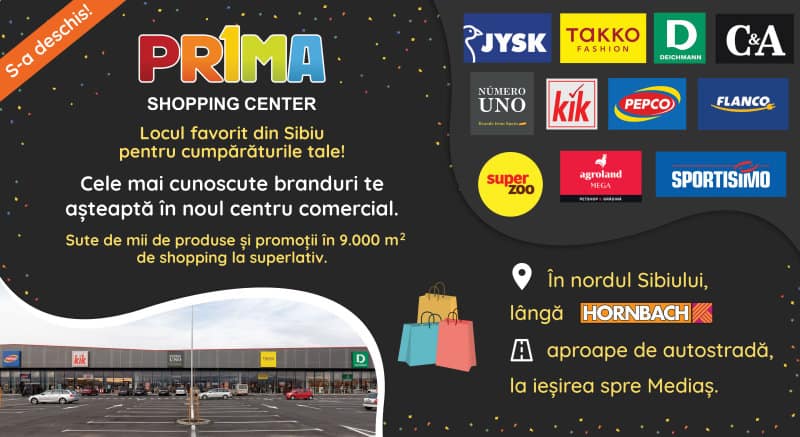 un nou centru comercial in sibiu - prima shopping center