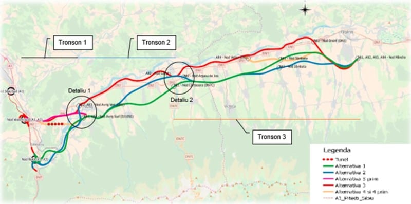 Traseu modificat la autostrada Sibiu - Făgăraș. Va avea coridoare pentru lupi și urși - Se fac 63 de poduri și 85 de podețe