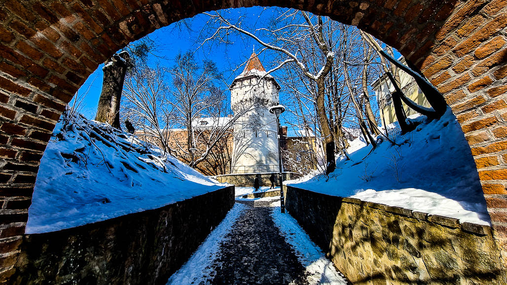 VIDEO: Mica Unire, sărbătorită la Sibiu - Sibienii și turiștii au admirat centrul înzăpezit - „Este minunat orașul”