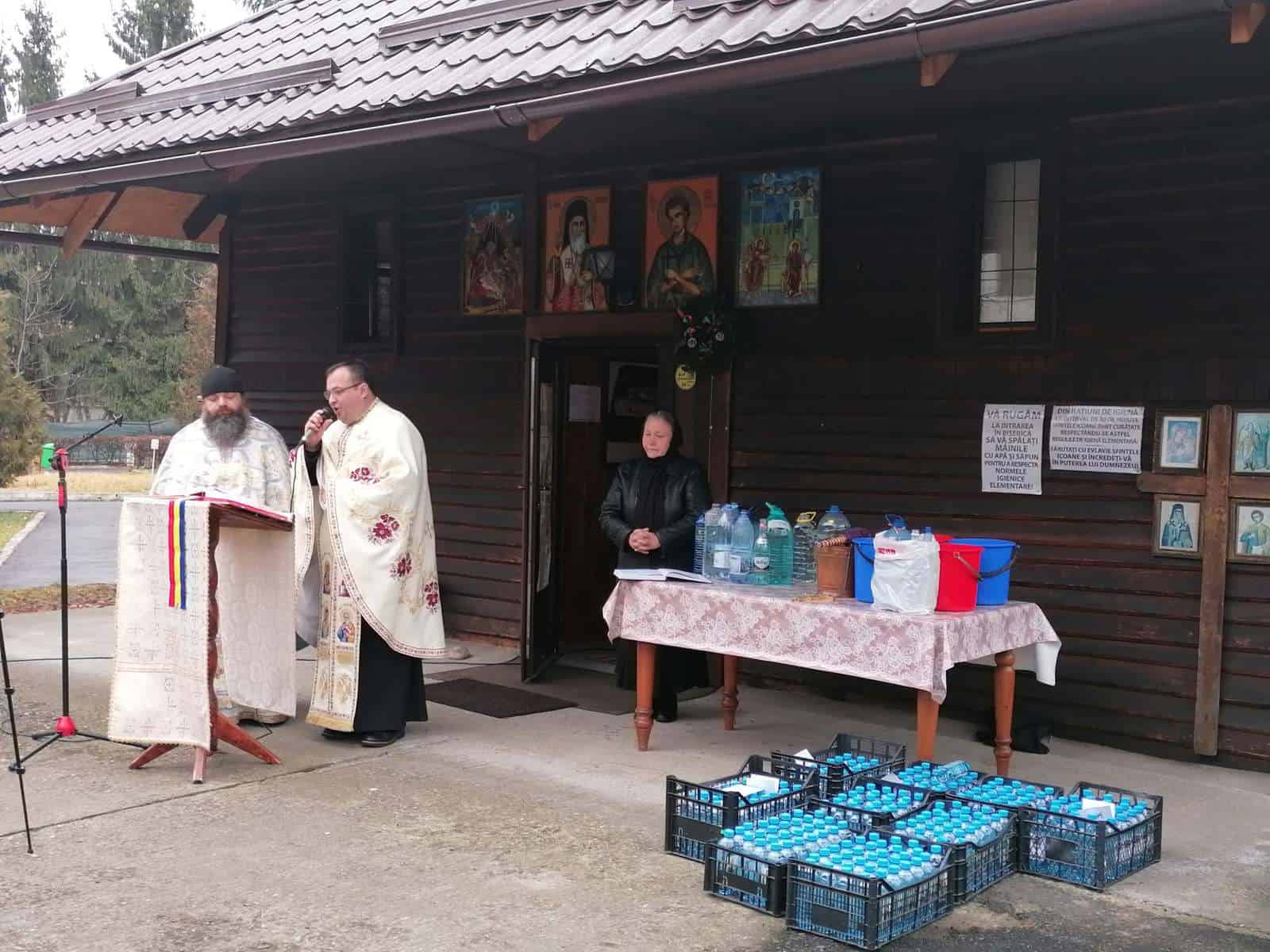 sărbătoarea bobotezei marcată și la spitalul de pneumoftiziologie din sibiu