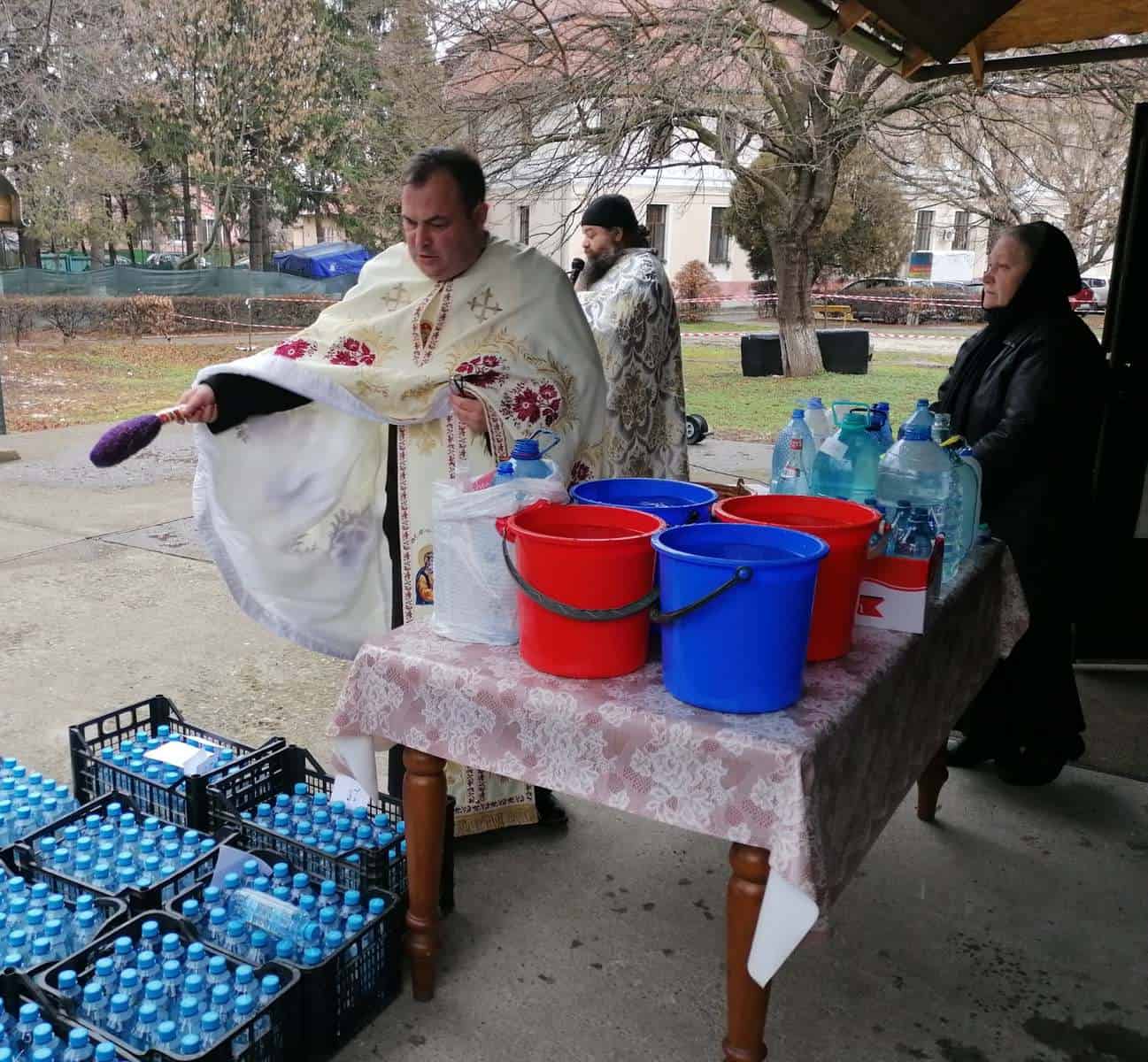 sărbătoarea bobotezei marcată și la spitalul de pneumoftiziologie din sibiu