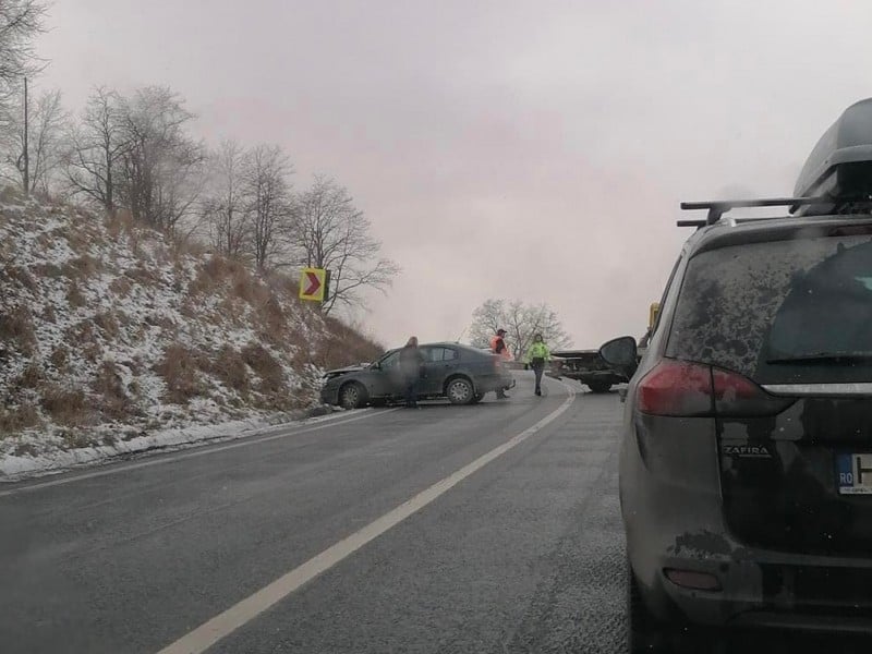 update accident pe dn14 la târnava - patru persoane rănite