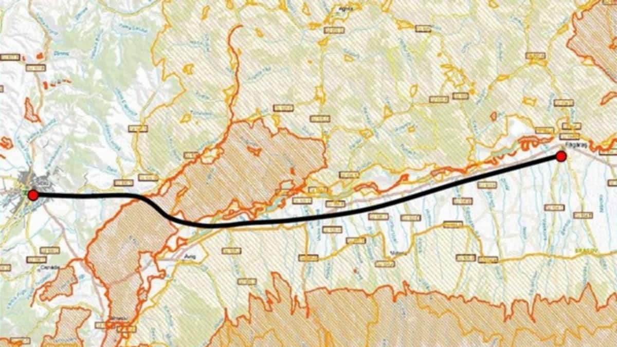 Proiectul Autostrăzii Sibiu-Făgărăș, aprobat de Comitetul interministerial - Investiție de peste 7,5 miliarde lei