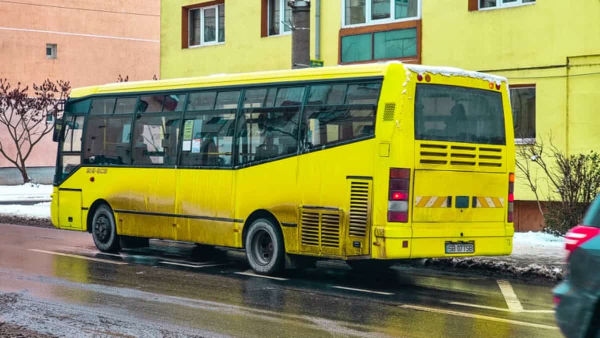 Autobuzele Tursib, afectate de ger - Unele s-au blocat pe traseu, altele n-au pornit deloc din garaj