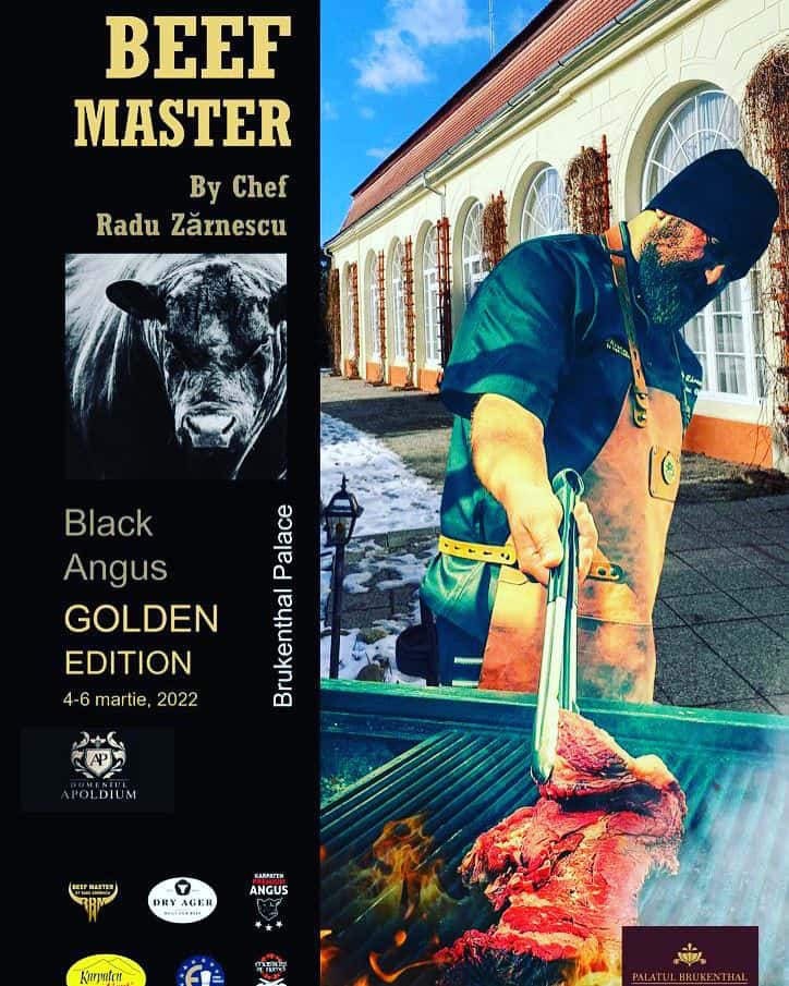 Chef Radu Zărnescu va face spectacol culinar la “Beef Master” - invitat Jan Oprișor