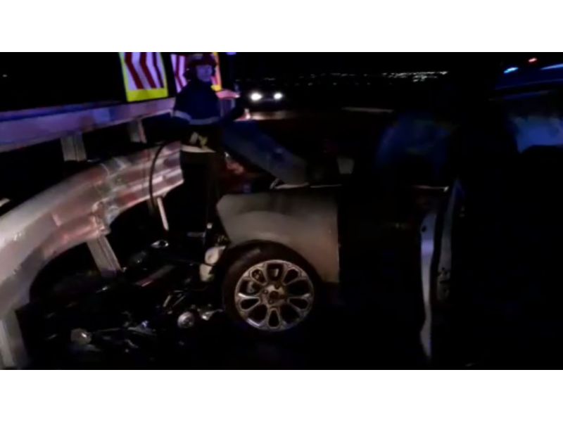 accident grav pe autostrada a4 - mașina a sunat singură la 112