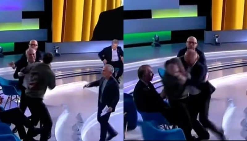 video războiul din ucraina s-a mutat la tv - un jurnalist s-a luat la bătaie cu un politician pro rus