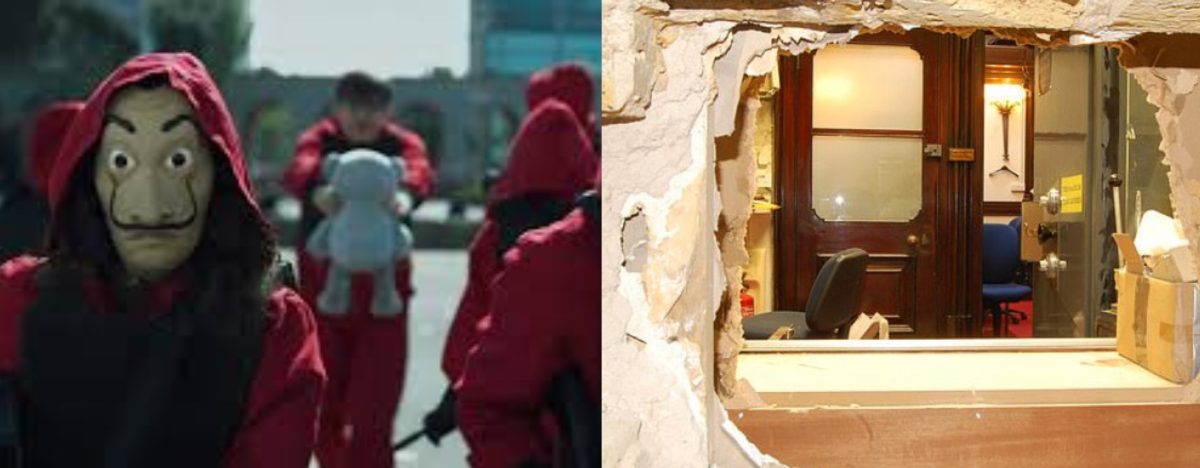 jaf în stilul serialului „la casa de papel” - șase români au încercat să pătrundă într-un magazin de bijuterii printr-o gaură în perete