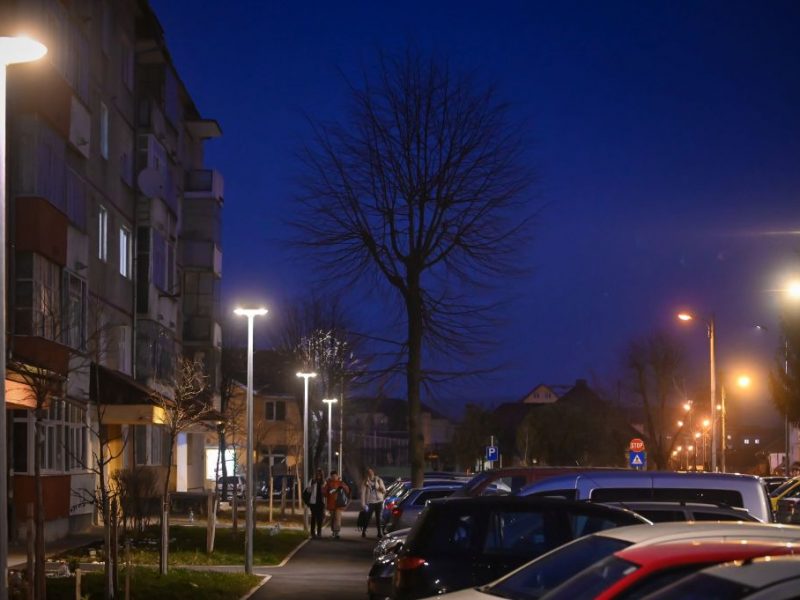 iluminatul public modernizat pe încă cincizeci de străzi din sibiu – investiție de aproape șase milioane lei