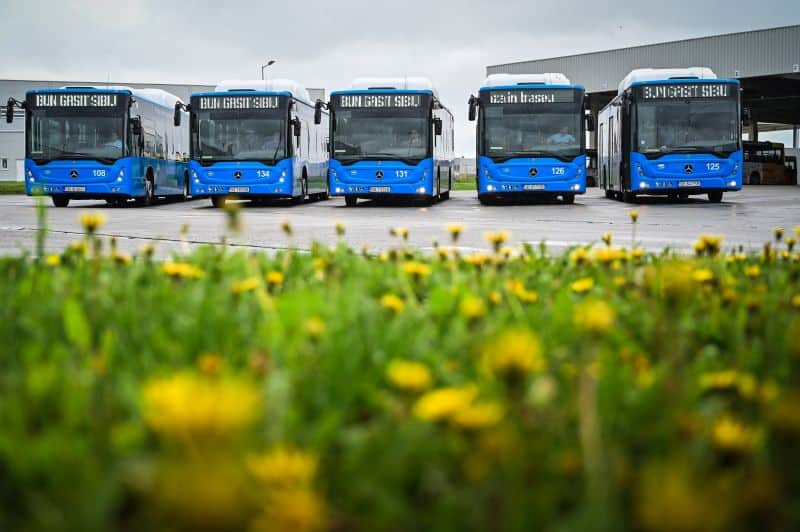 autobuzele ecologice circulă la sibiu de la 1 mai