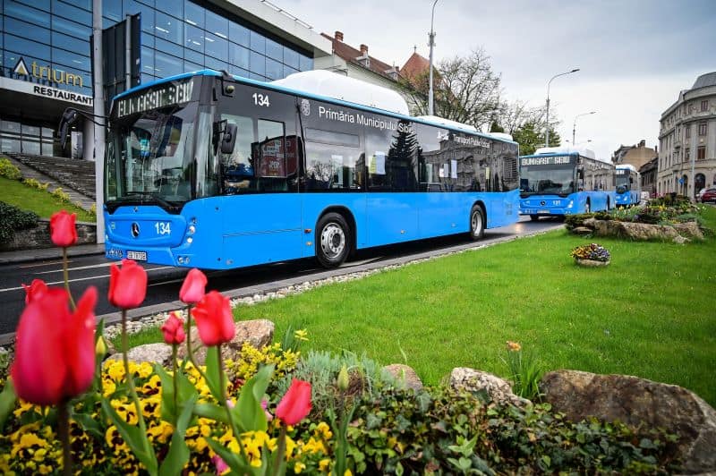 autobuzele ecologice circulă la sibiu de la 1 mai