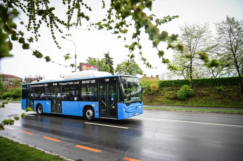 autobuzele ecologice circulă la sibiu de la 1 mai