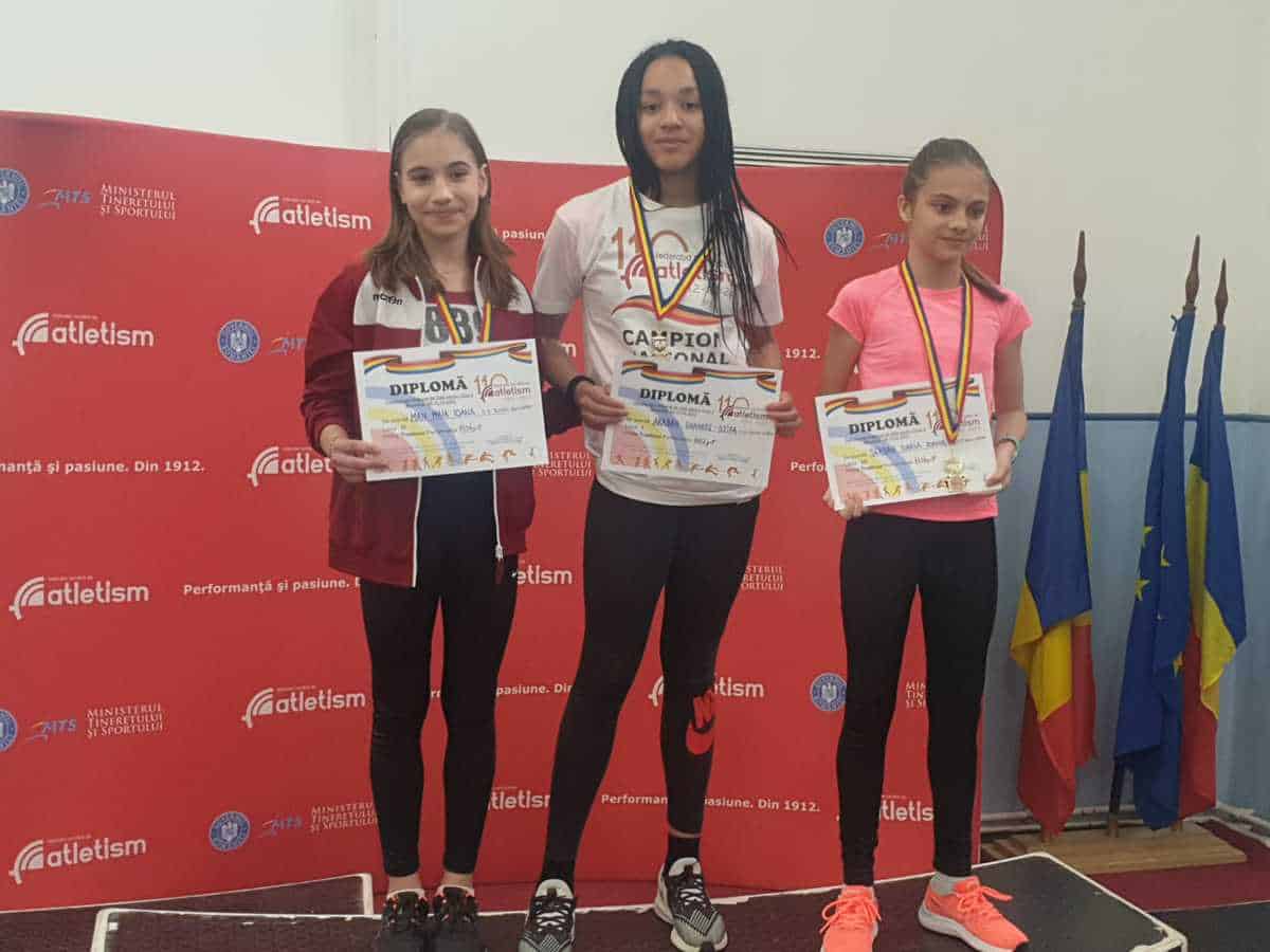 Shanice, sibianca dublă campioană națională la atletism - ”Este un mare talent, e un cumul de calități”