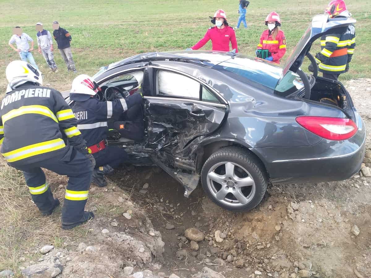 update accident grav la cristian - patru victime, dintre care două încarcerate