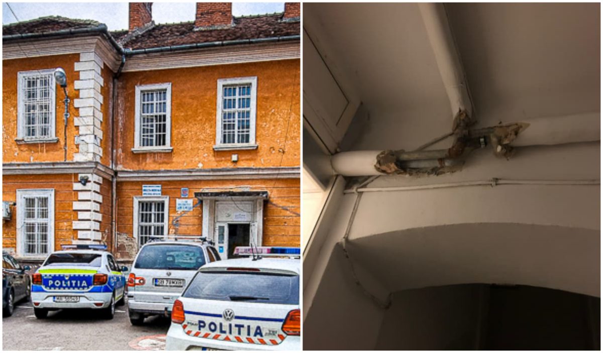 Sediul Biroului Rutier din Sibiu intră în renovare - Uși de termopan, parchet laminat și pereți zugrăviți