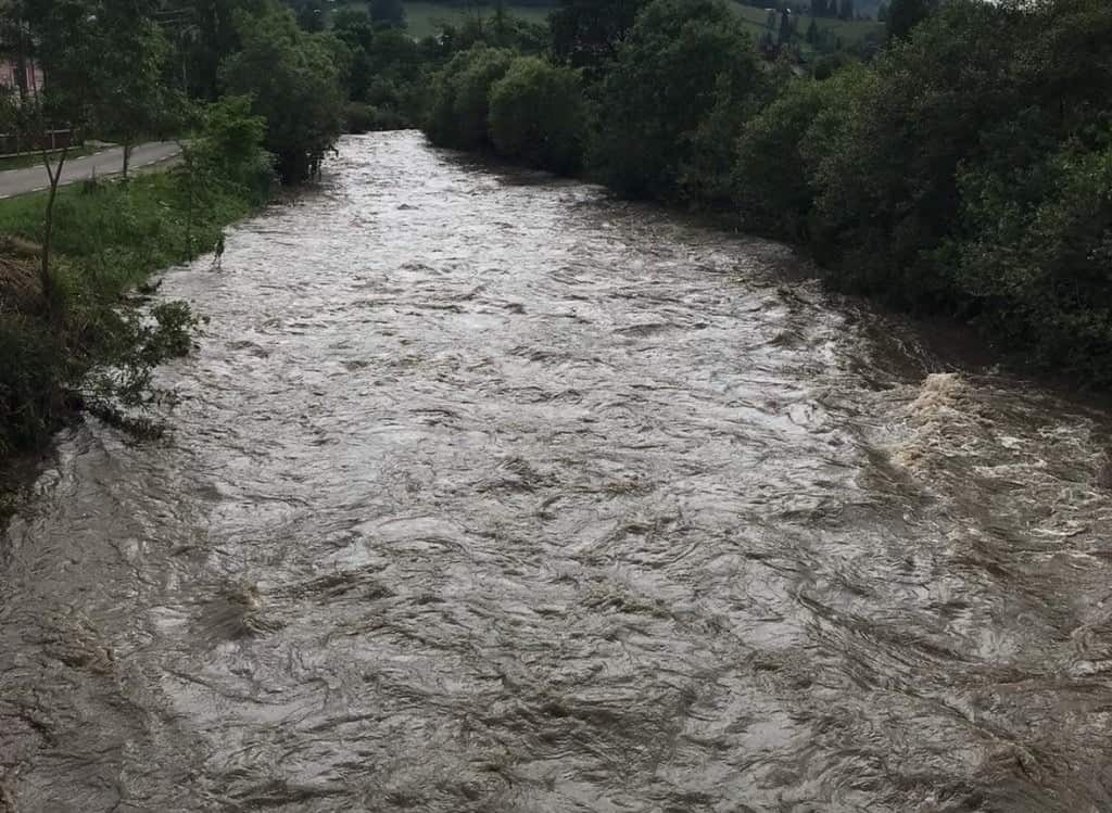 râul cibin sub cod galben de inundații până miercuri