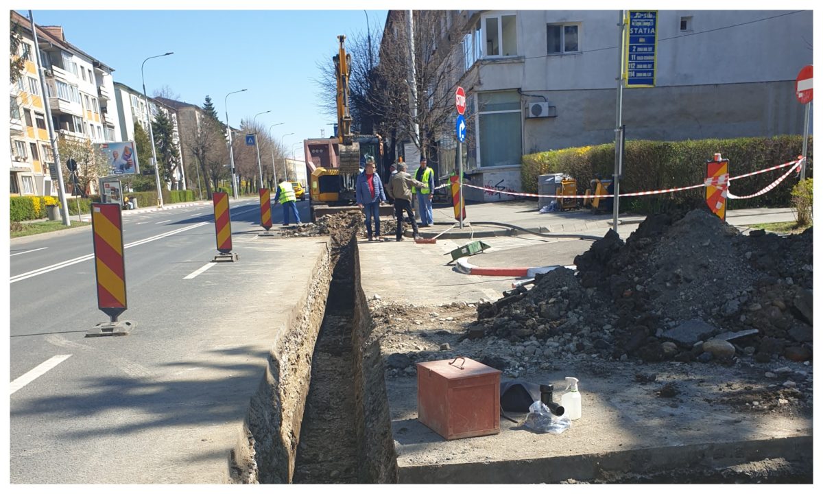 a început reabilitarea reţelei de apă de pe bulevardul vasile milea