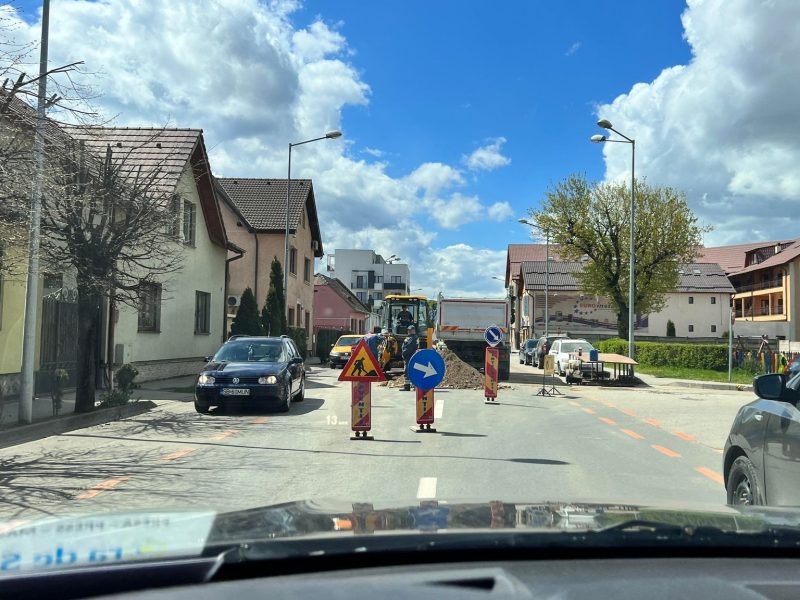 calea turnișorului blocată în zona gării - șoferii sunt rugați să evite zona