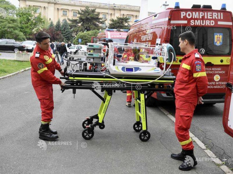 igsu a cumpărat 12 ambulanțe pentru nou născuți - se creează echipaje noi, vor fi la sibiu