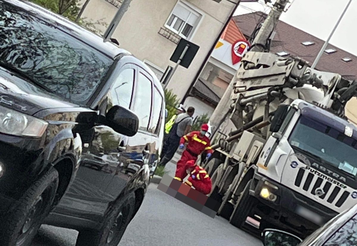 VIDEO: Momentul accidentului mortal de pe Calea Cisnădiei - Pietonul a fost strivit de o cifă